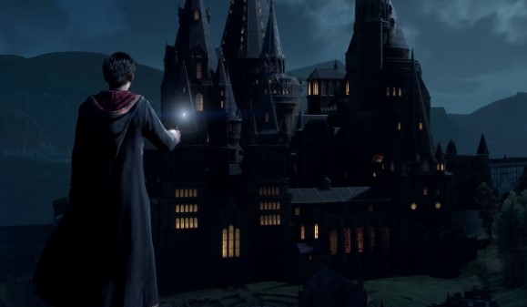 Hogwarts Legacy: A video shows an area of ​​the castle