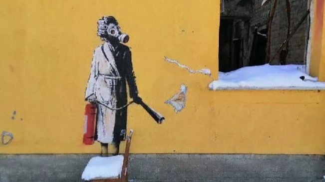Photo of They tried to steal Banksy’s work in Ukraine!